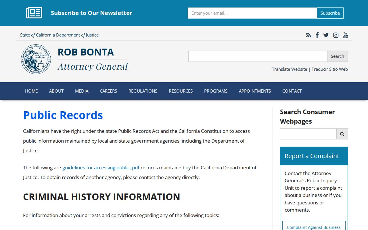 Aliso Viejo residents directory reference to California public records guidance